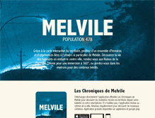 Tablet Screenshot of melvile.com